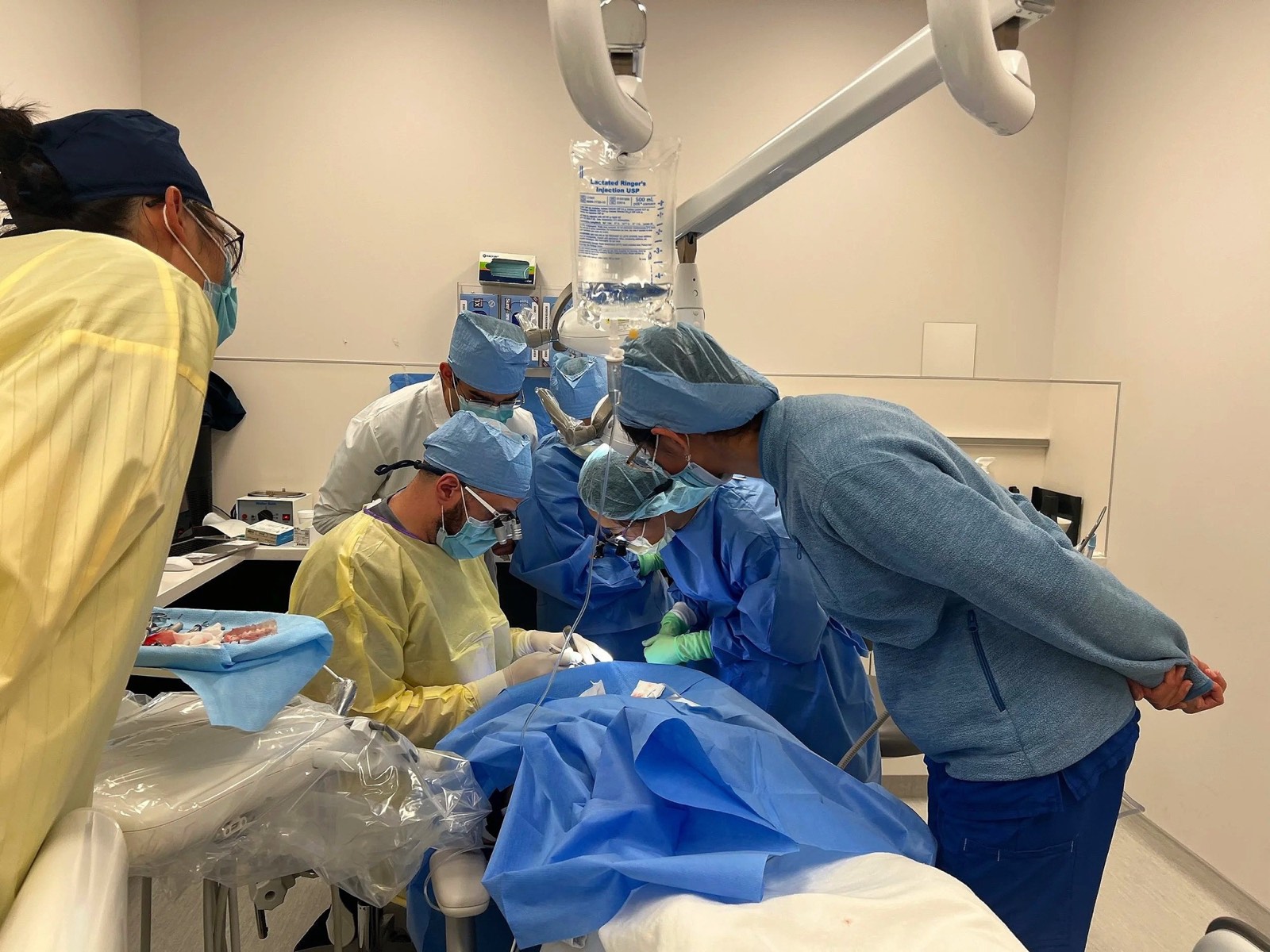 Live surgery hands-on course